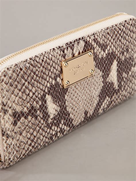 michael kors snakeskin clutch bag|Michael Kors snake print wallet.